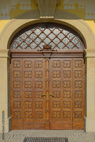 Originally Baroque chateau Nova Horka, formerly Neuhüble, is situated in the town of Studenka, in Nova Horka. Today there is a museum, Moravia, Czech Republic photo