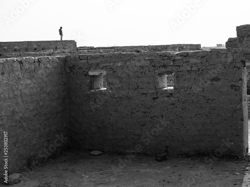 Building in Kuldhara - an abandoned village in Jaisalmer, Jaisalmer District, India photo