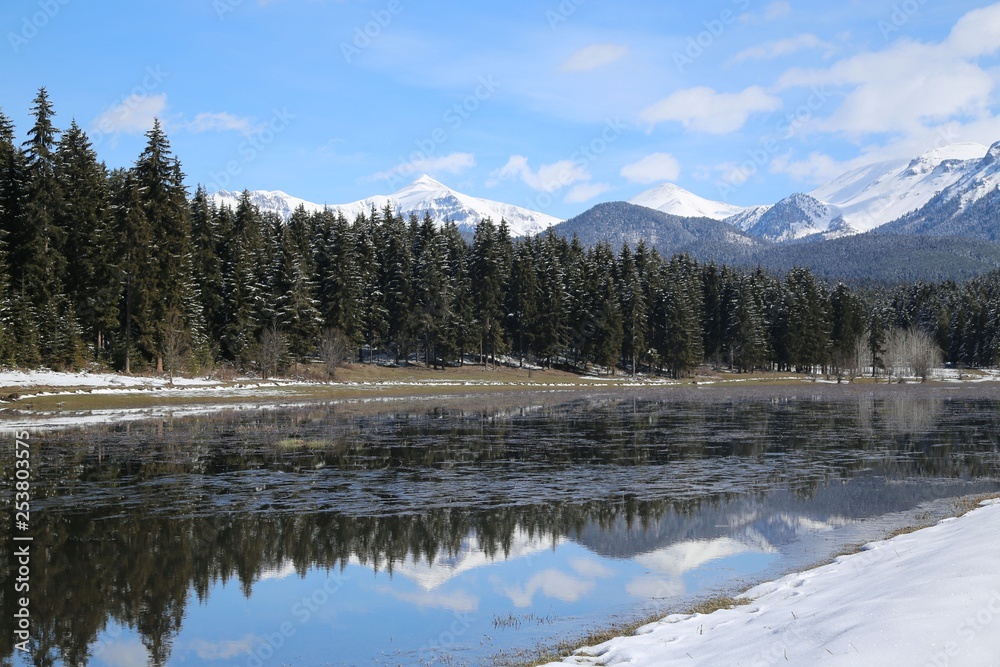 gorgeous lake landscape photos.artvin/savsat/turkey