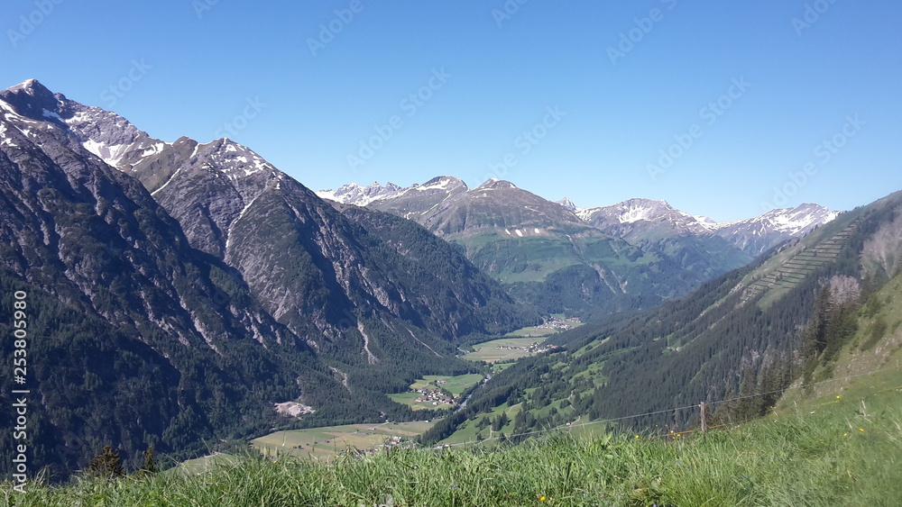 Lechtal, Tal und Berge