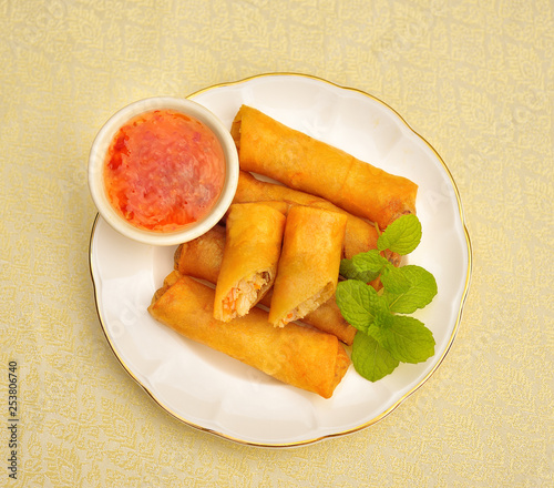 deep fried spring rolls