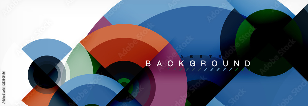 Circle abstract background with triangular shapes for modern design, cover, template, brochure, flyer. Circle abstract background with triangular shapes for modern design, cover, template, brochure, flyer.