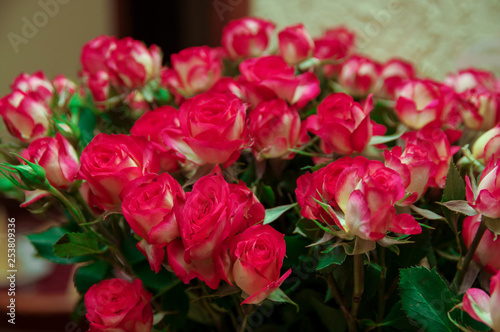 bouquet of small rose 