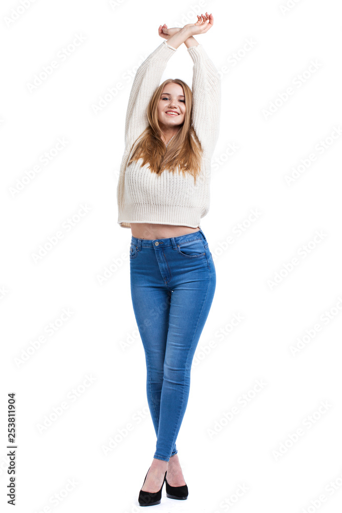 Portrait of beautiful young woman Portrait of beautiful young woman