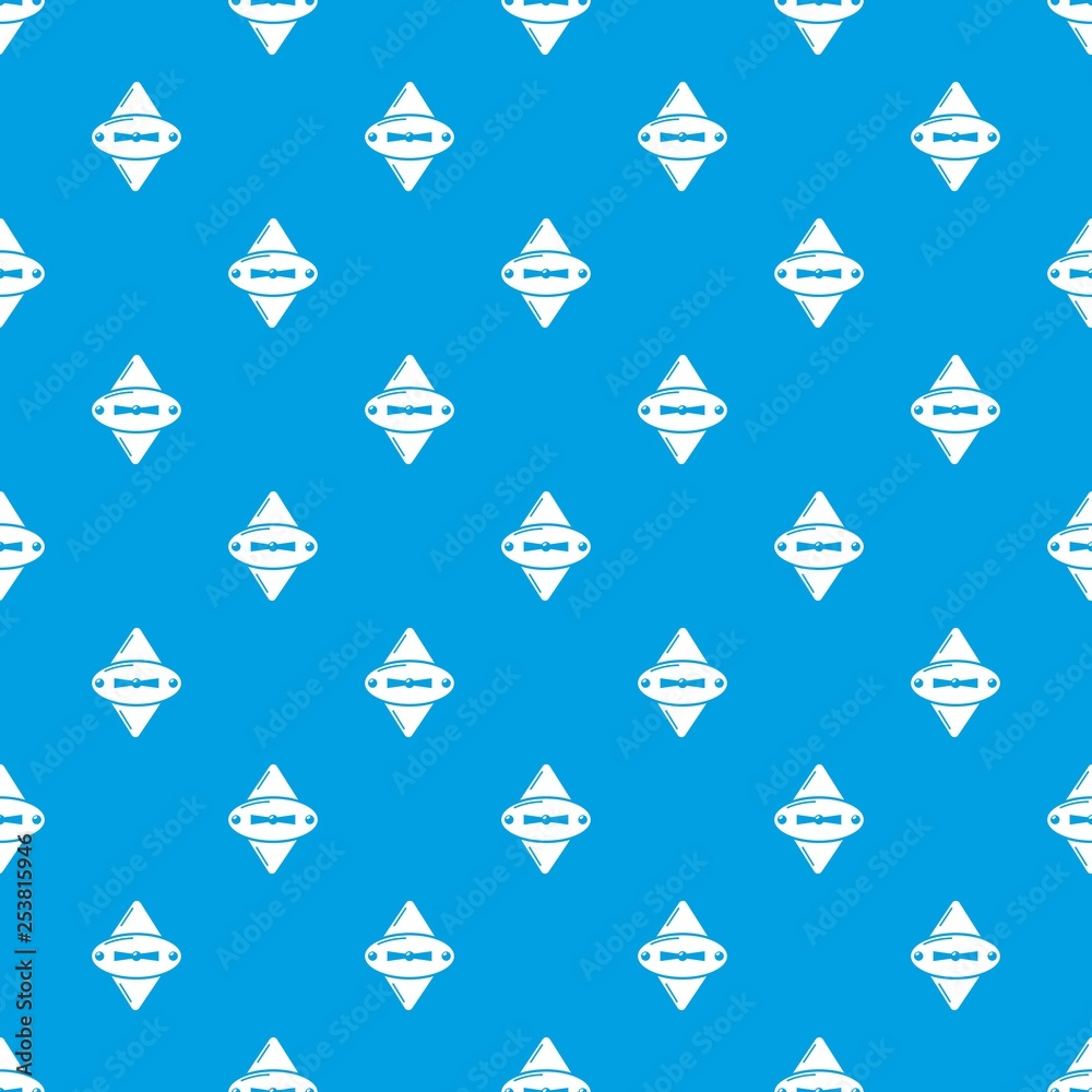 Lock old pattern vector seamless blue repeat for any use