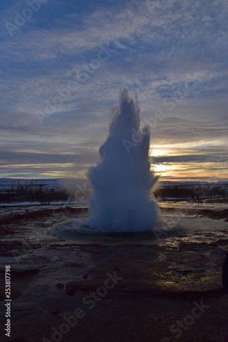 Geyser in Iceland