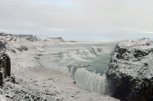 Waterfall in Iceland
