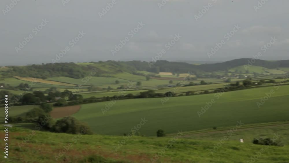 A panoramic view from Parrock Hill, Corton Denham, Somerset A panoramic view from Parrock Hill, Corton Denham, Somerset