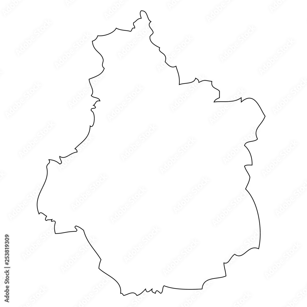 Orléans - map region of France