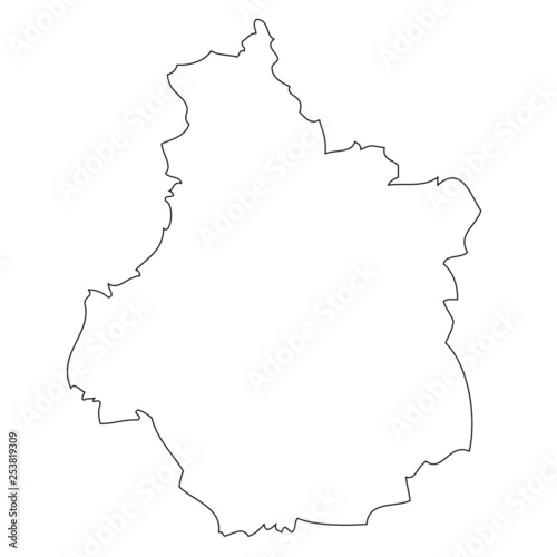 Orléans - map region of France