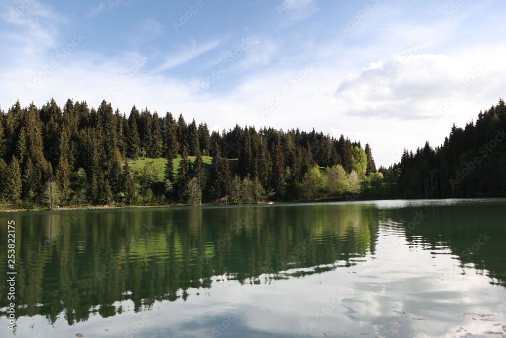 Fototapeta premium gorgeous lake landscape photos.artvin/savsat/turkey