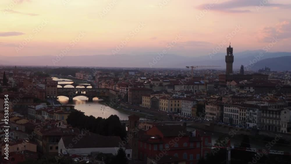 Cityscape of Florence in sunset time, Florence, Italy Cityscape of Florence in sunset time, Florence, Italy