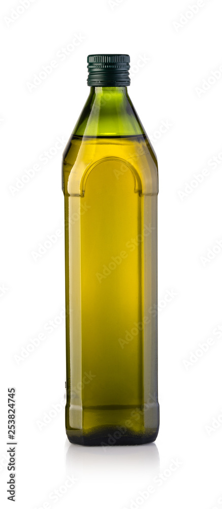 Olive oil in a bottle