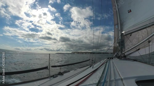 Day sail in the Solent. photo