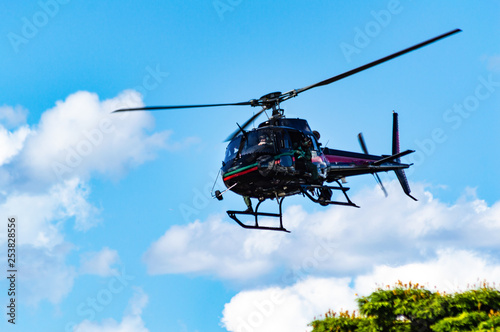 military helicopter