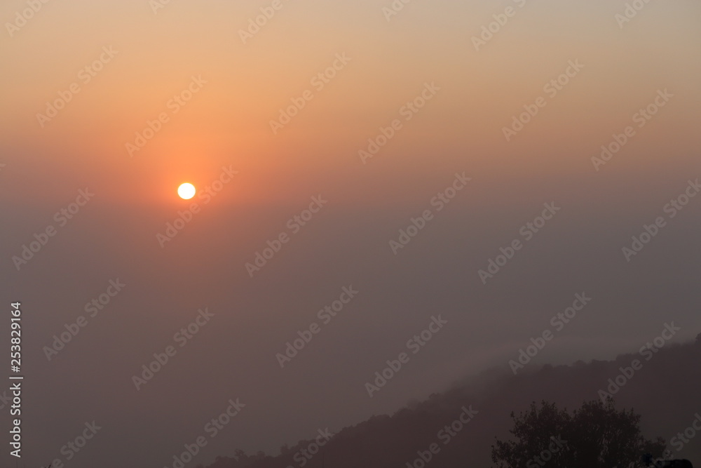 Sunrise from Tiger Hill, Darjeeling, India