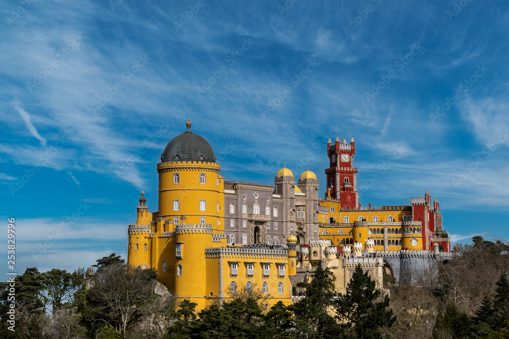 Palace of Pena, Sintra. Portugal.
