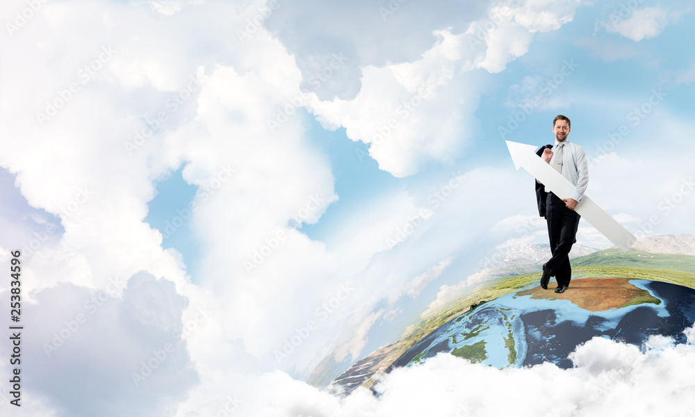 Successful businessman and development Successful businessman and development