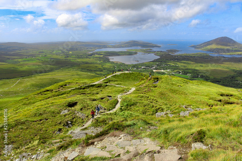 Tablou pe pânză Ireland Connemara Cliffden Sky Road