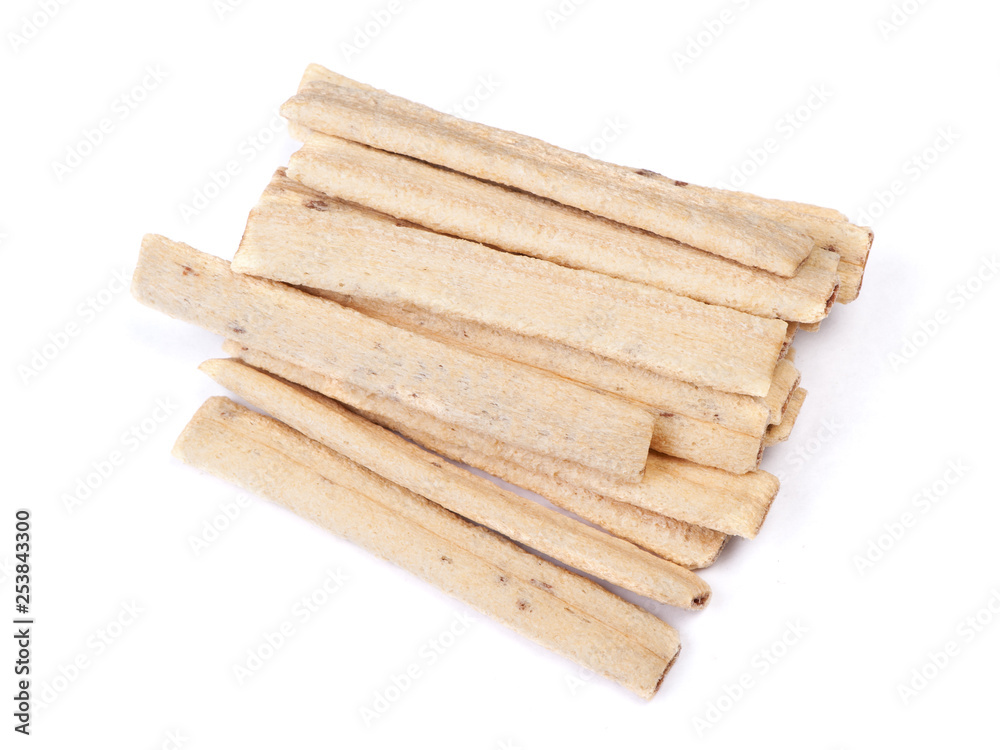 Heap of crispy sticks Heap of crispy sticks