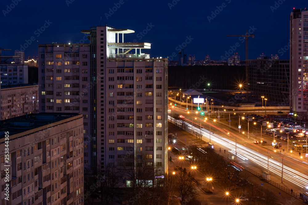 Obraz premium night city