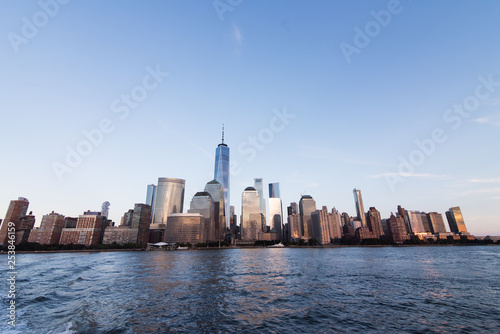 skyline of new york city