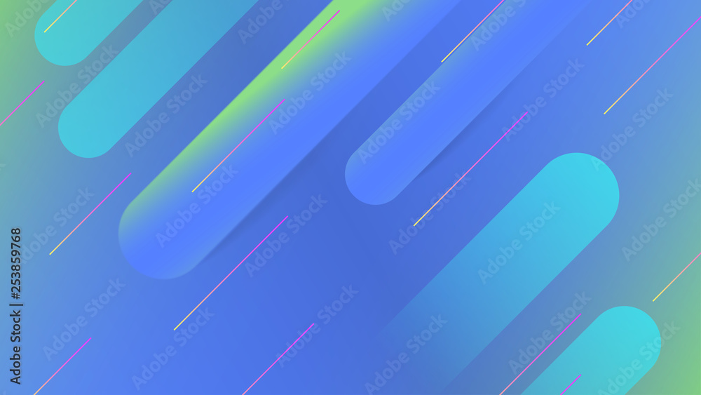 Blue abstract trendy shapes, minimal background. Colorful geometric background. Abstract shapes composition. Blue abstract trendy shapes, minimal background. Colorful geometric background. Abstract shapes composition.