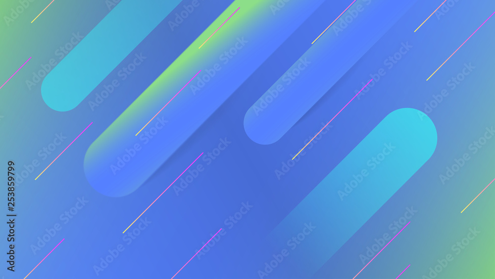 Blue abstract trendy shapes, minimal background. Colorful geometric background. Abstract shapes composition. Blue abstract trendy shapes, minimal background. Colorful geometric background. Abstract shapes composition.