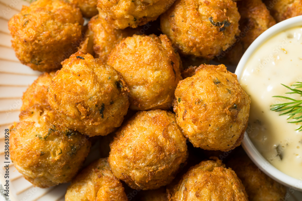 Homemade Seafood Mini Crab Cake Balls Homemade Seafood Mini Crab Cake Balls