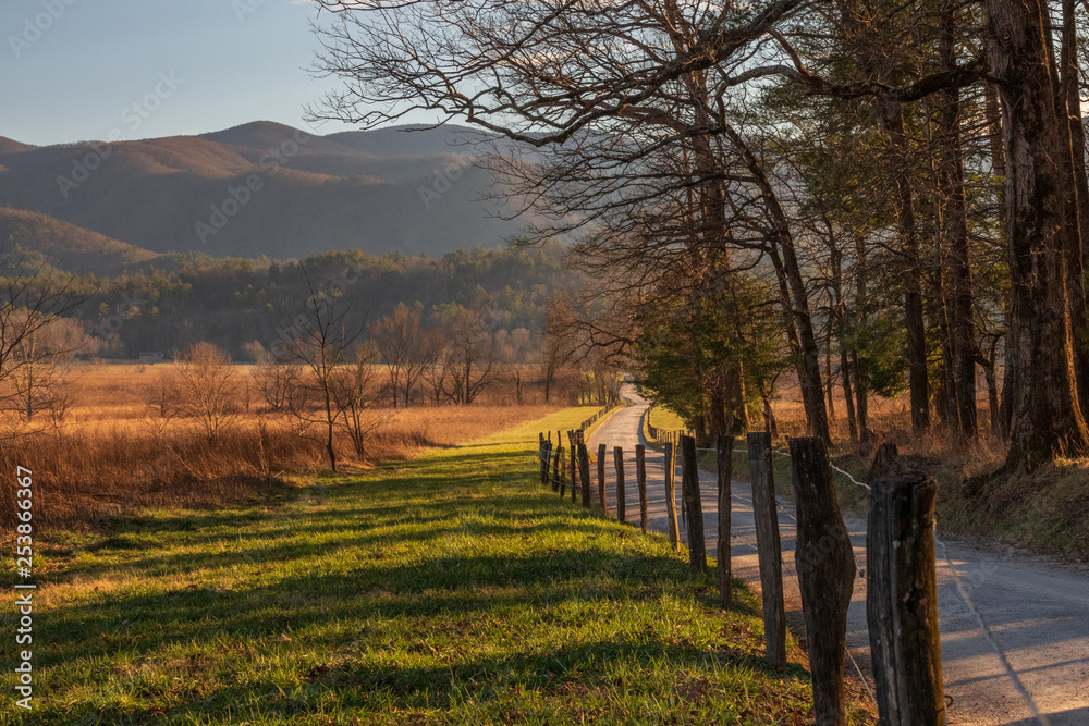 Hyatt Lane at Cades Cove Great Smoky Mountains National Park Hyatt Lane at Cades Cove Great Smoky Mountains National Park