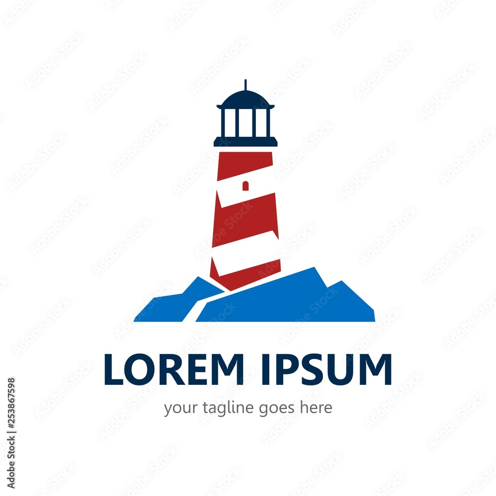 Lighthouse Logo Template Lighthouse Logo Template