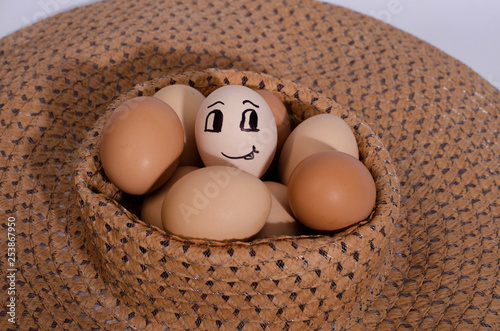   Eggs, quail, different colors, as food, as the birth of a new life, as a valuable product, as foodeggs are different, white, colored, speckled chicken, speckled photo