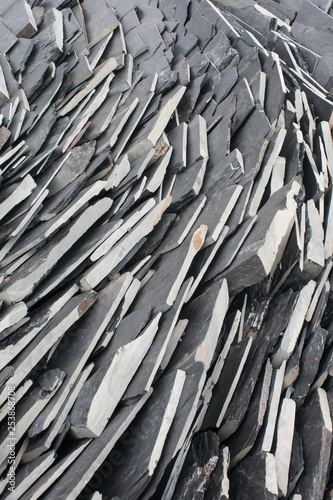 pieces of slates lying upon another - pattern