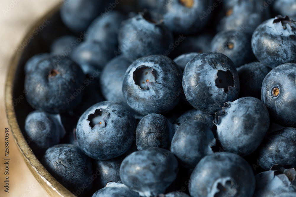 Raw Blue Organic Blueberries