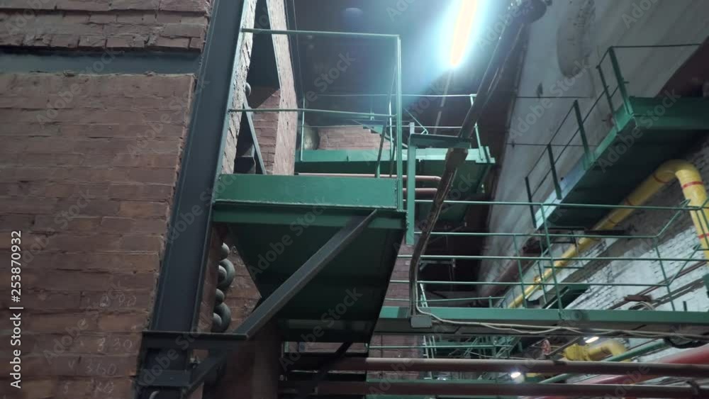 Large industrial boiler room Large industrial boiler room