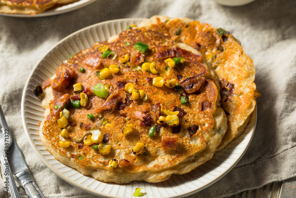 Healthy Homemade Savory Pancakes Healthy Homemade Savory Pancakes