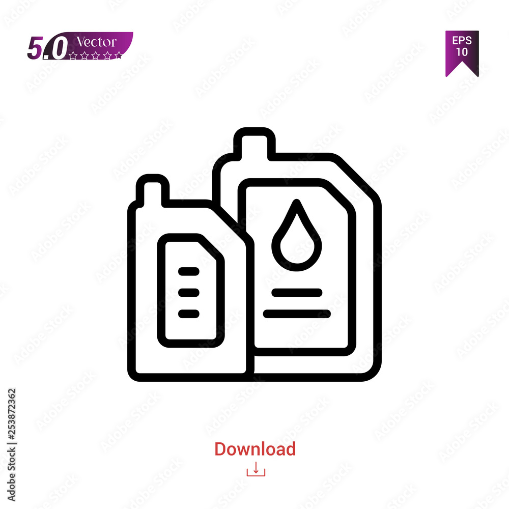 Outline oil car icon isolated on white background. Line pictogram. Graphic design, mobile application, car parts icons, user interface. Editable stroke. EPS10 format vector illustration Outline oil car icon isolated on white background. Line pictogram. Graphic design, mobile application, car parts icons, user interface. Editable stroke. EPS10 format vector illustration