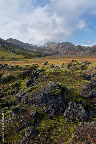 die bunten Berge in der Landmannalaugar, Island