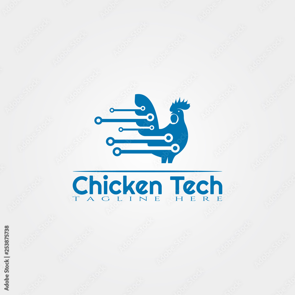 Chicken farm icon template, creative vector logo design, Technology, animal husbandry, illustration element Chicken farm icon template, creative vector logo design, Technology, animal husbandry, illustration element