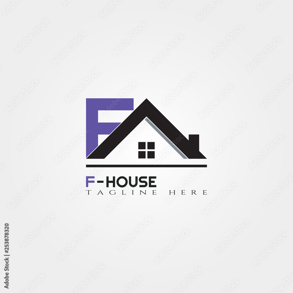 Real estate or home or house icon for building architecture Real estate or home or house icon for building architecture