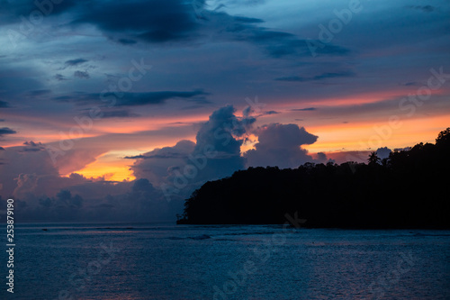 Sunrise in Papua New Guinea