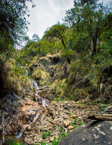 Small waterfall in Peru