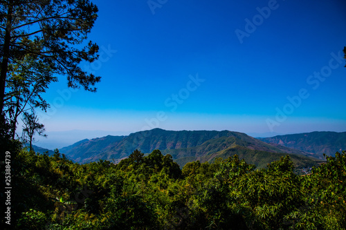 Mountain view at Doi Phu Kha view point photo