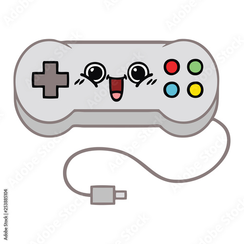 cute cartoon game controller