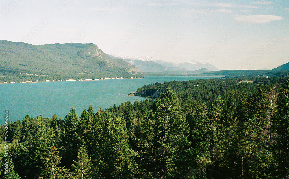 Obraz premium Columbia Lake, BC