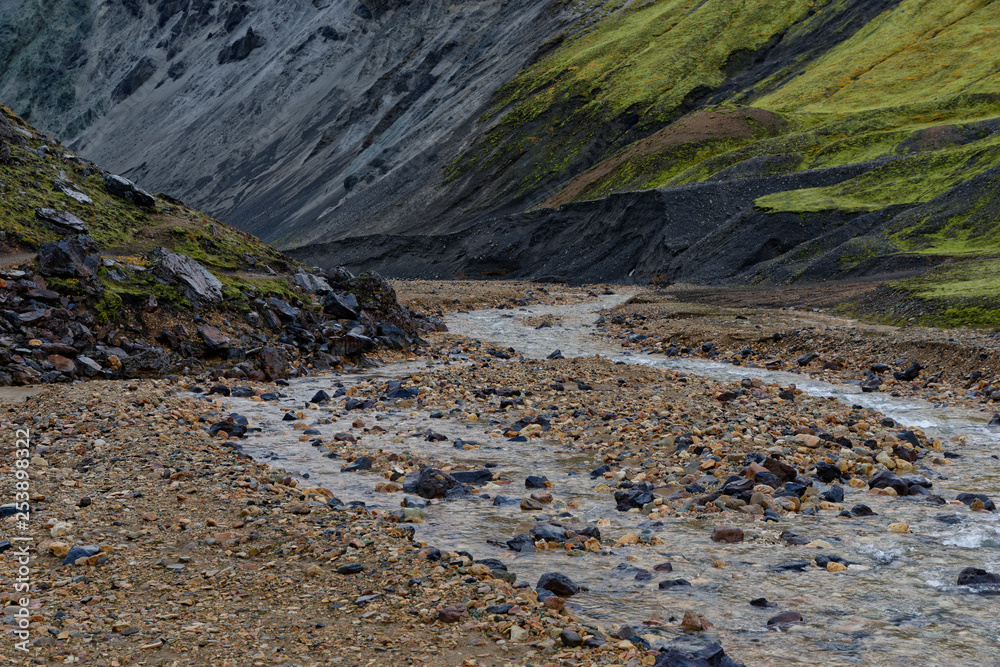 in der Landmannalaugar, Island in der Landmannalaugar, Island
