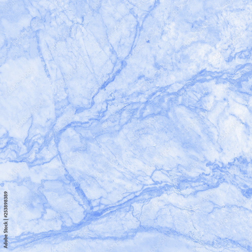 Obraz premium Blue marble texture background, abstract marble texture (natural patterns) for design.