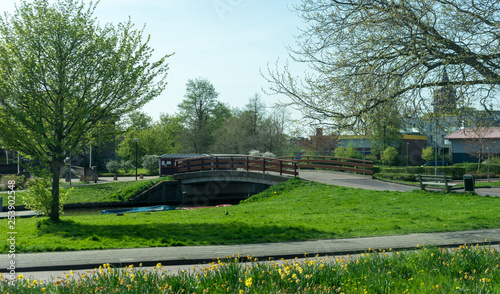 Netherlands,Wetlands,Maarken, a train parked at a park