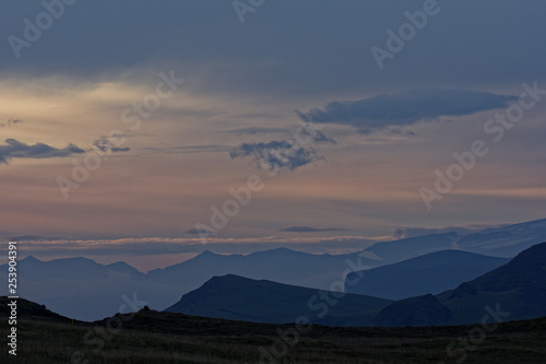 Abendstimmung in der Nähe von Vik, Island