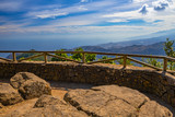 Stunning view from the viewpoint Mirador Pico del Inglés. Tenerife. Canary Islands..Spain